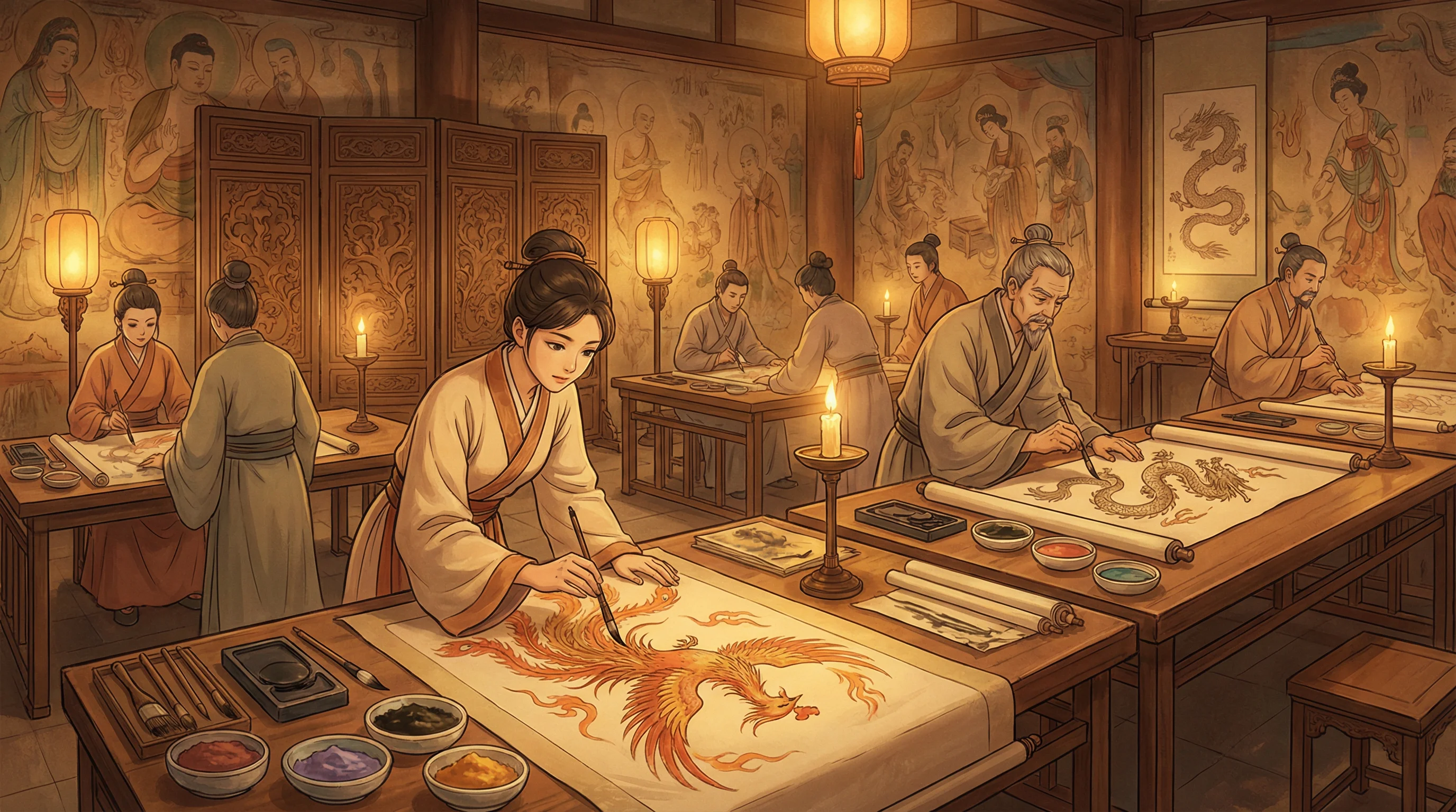 画师入驻 - 安卓黄油游戏网站 SSTM.MOE 国风动漫画师